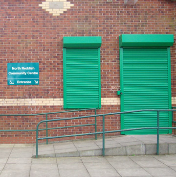 colour coated shutters