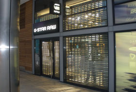 Vision roller shutters